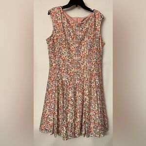 Danny & Nicole Pink Floral Dress